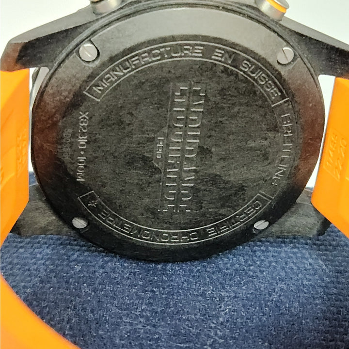 Breitling Endurance Pro Orange Black Chronograph Men's Watch X82310