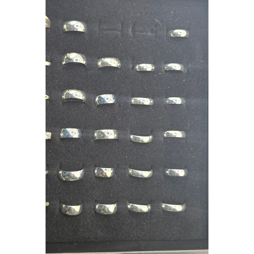 925 Sterling Silver Wedding Bands Various Sizes & Widths Starting $29.99