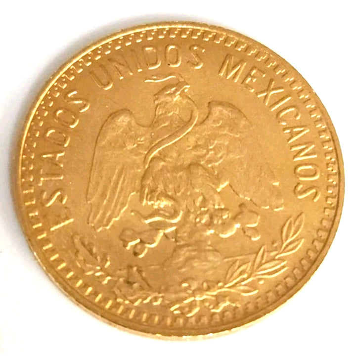 1955 Mexico 22k Gold Cinco Pesos Gold Coin 4.2 Gram
