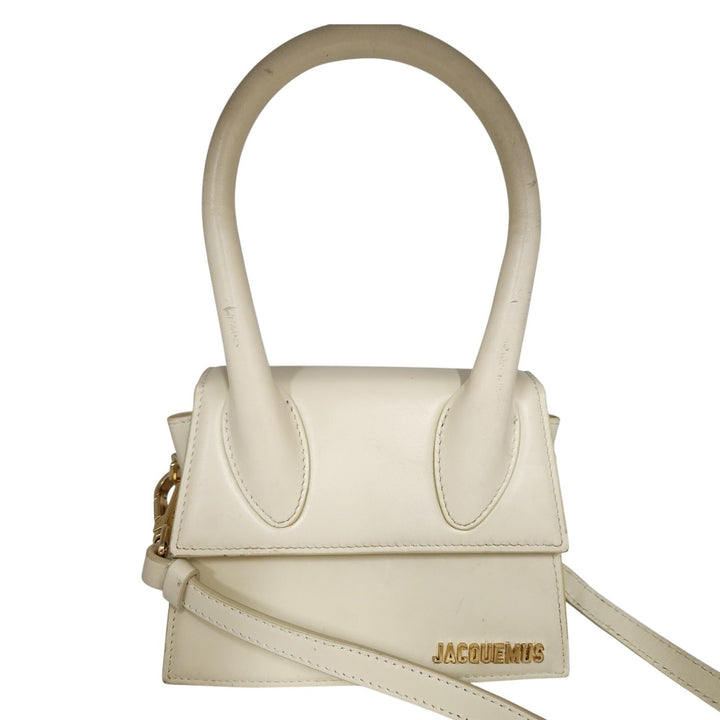 JACQUEMUS The Chiquito Noeud leather shoulder bag