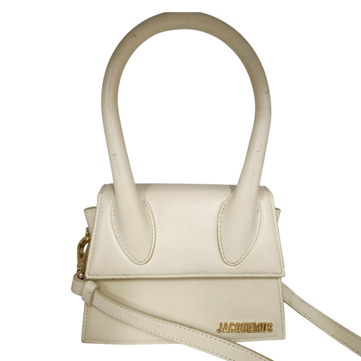 JACQUEMUS The Chiquito Noeud leather shoulder bag