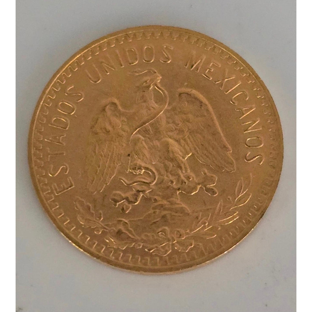 1955 Mexico Gold 5 Pesos Hidalgo – 90% Gold Mexican Coin
