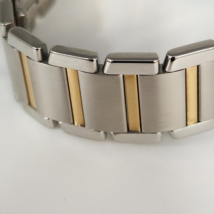 28MM Cartier Tank Francaise 2302 18k Two Tone Unisex Automatic Watch