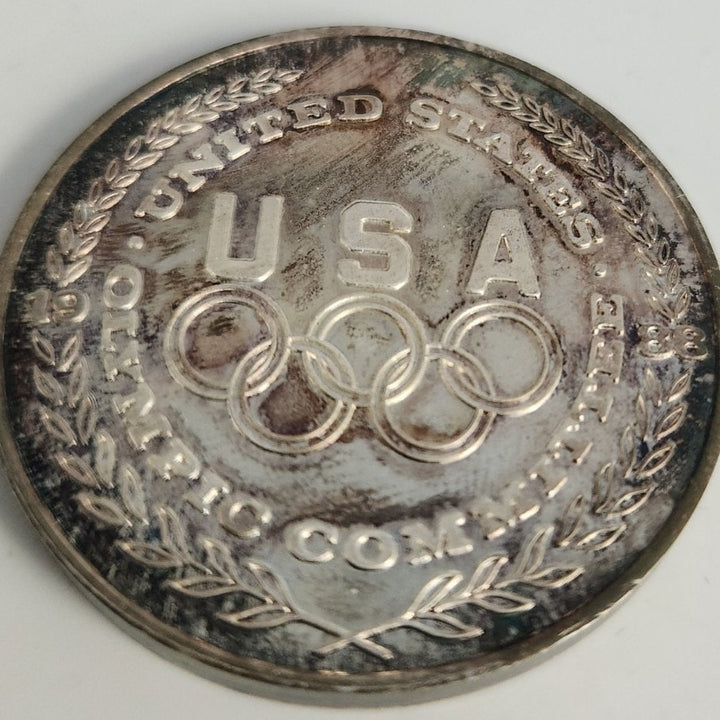 1988 US Olympic Committee Collectible Medals, 5 Coins 1oz .999 Silver