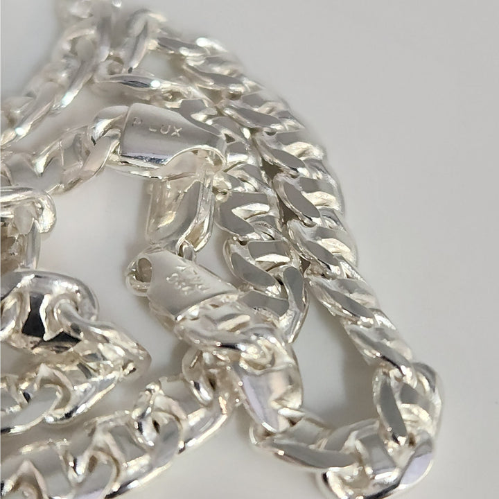 24" Solid 925 Sterling Silver Miami Cuban Link Necklace High Polish Bold Design