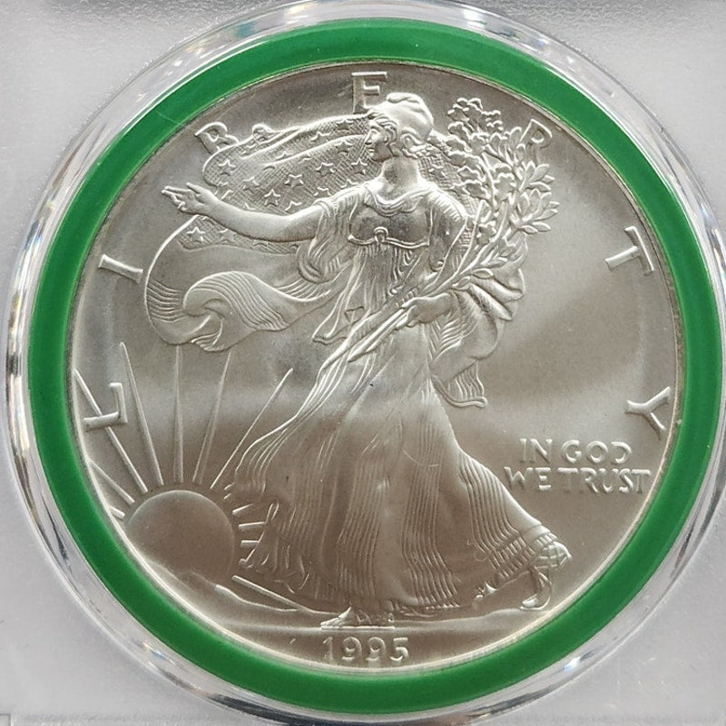 1995-P US Silver Eagle PCGS MS69  Frist Strike US Mint Sealed Box