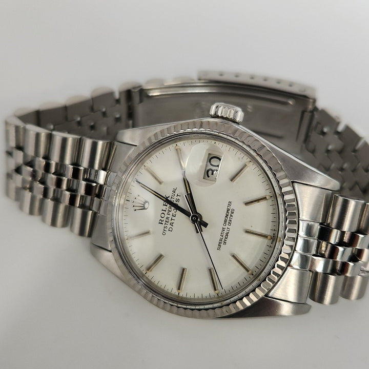 Rolex Datejust 36mm White Dial Ref.16014 Jubilee Bracelet