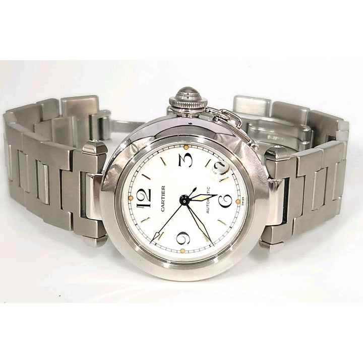 Cartier Pasha 2324 Automatic Stainless Steel Men Watch