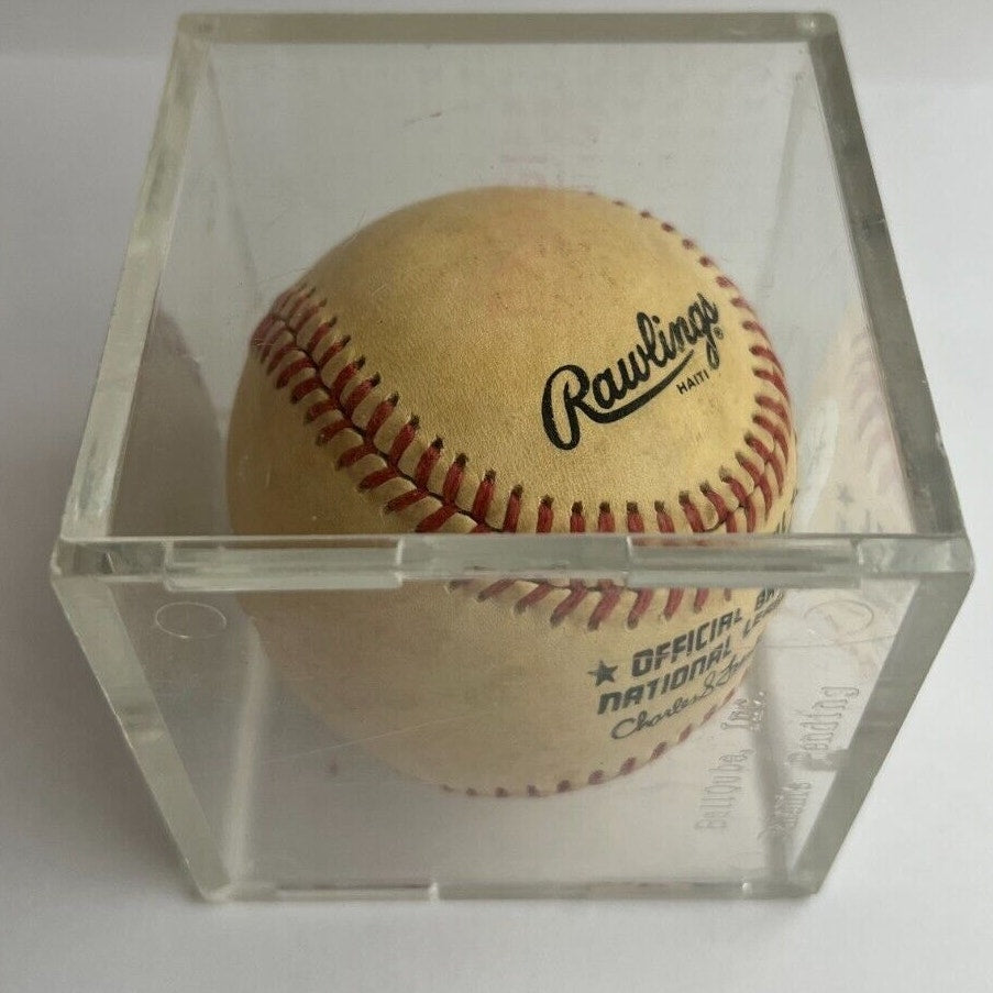 Hank Aaron Autographed Baseball Authentic