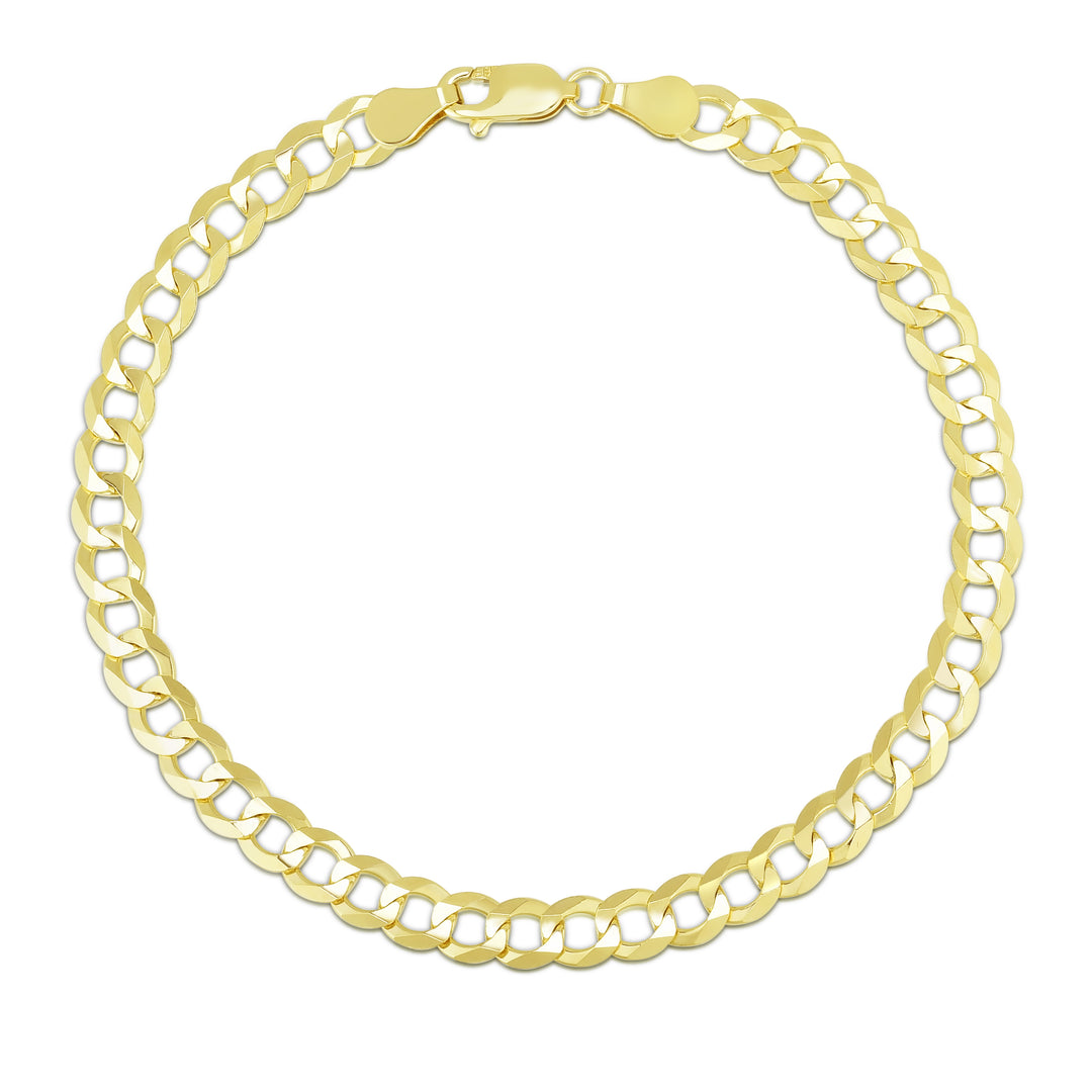 14K Gold 4.7mm Comfort Curb Chain