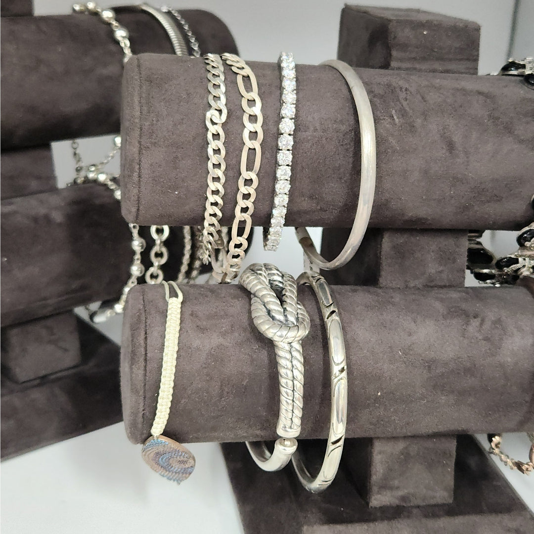 Assorted Sterling Silver Bracelet-New & Pre-Owned Natural Stones & Unique Styles Starting at $29.99