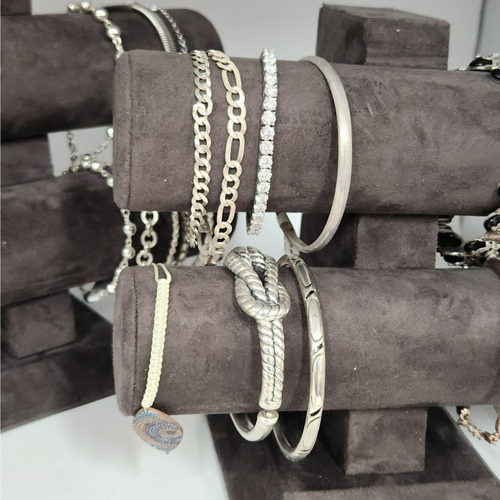 Assorted Sterling Silver Bracelet-New & Pre-Owned Natural Stones & Unique Styles Starting at $29.99