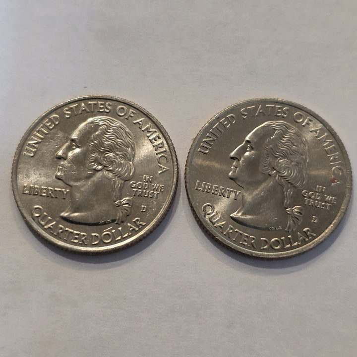 2009 D.C. and U.S. Territory Quarters Clad 6-Coin Set No Box
