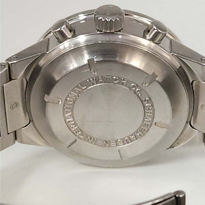 IWC Schaffhausen Automatic Chronograph Day-Date Stainless Steele watch