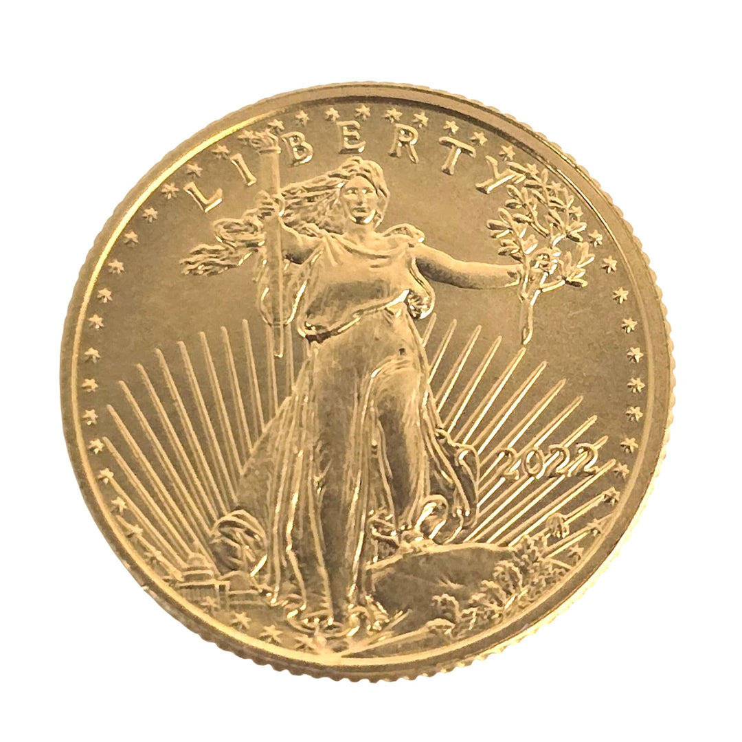 2022 $5 American Gold Eagle 1/10 oz