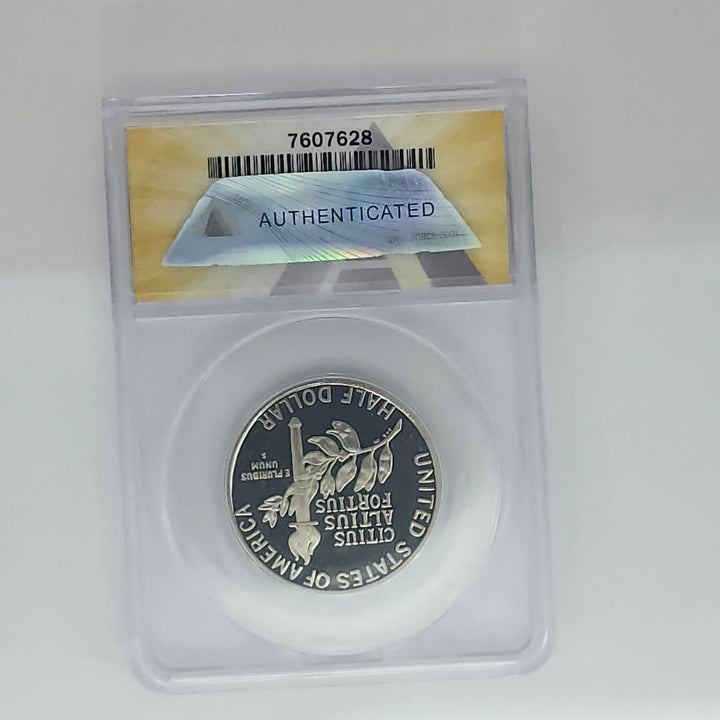 1992-S Olympic Half Dollar Commemorative 50C ANACS PF 69 DCAM Gymnast Proof Coin