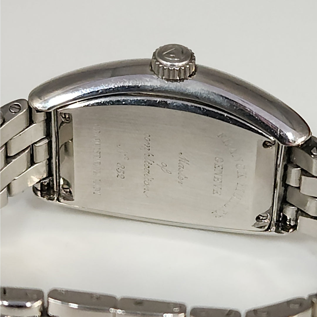 Vintage Franck Muller Conquistador Lady 8005 L O Automatic Stainless Steel Watch w/Box