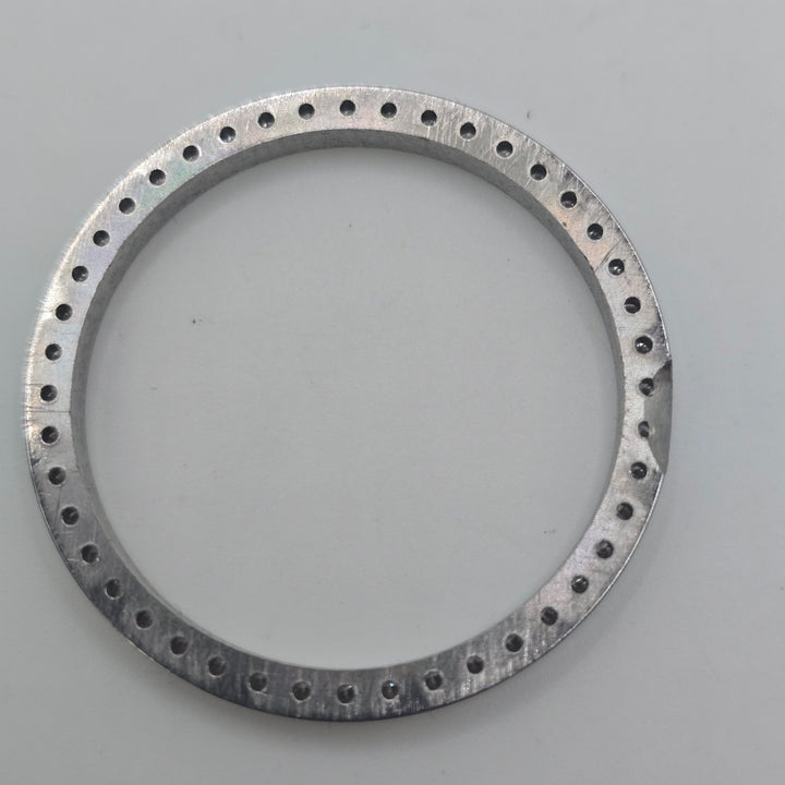 36mm Aftermarket Lab Diamond Bezel Stainless Steel 1-Row