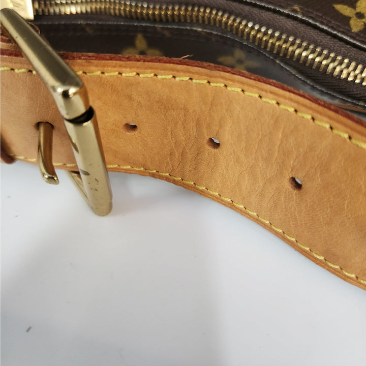Louis Vuitton Monogram Canvas Crescent Shoulder Bag