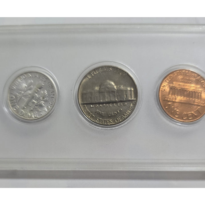 1964 Birth Year Set (5 coins) Silver half dollar,quarter,& dime ESTATE