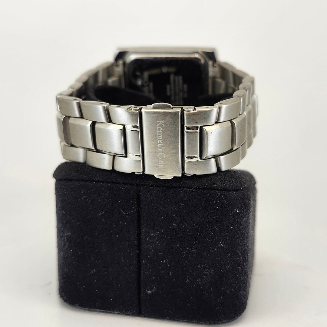 Kenneth Cole New York Men's Rectangular Stainless Steel Watch KC3140