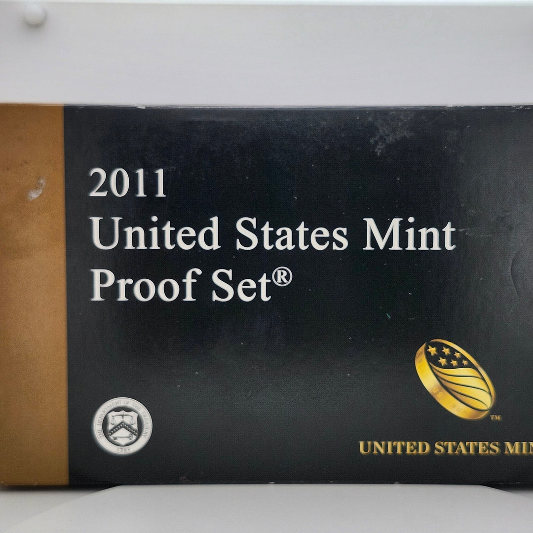 2011-S United States Mint Proof Set 14-Coin Original Packaging OGP COA Black Box