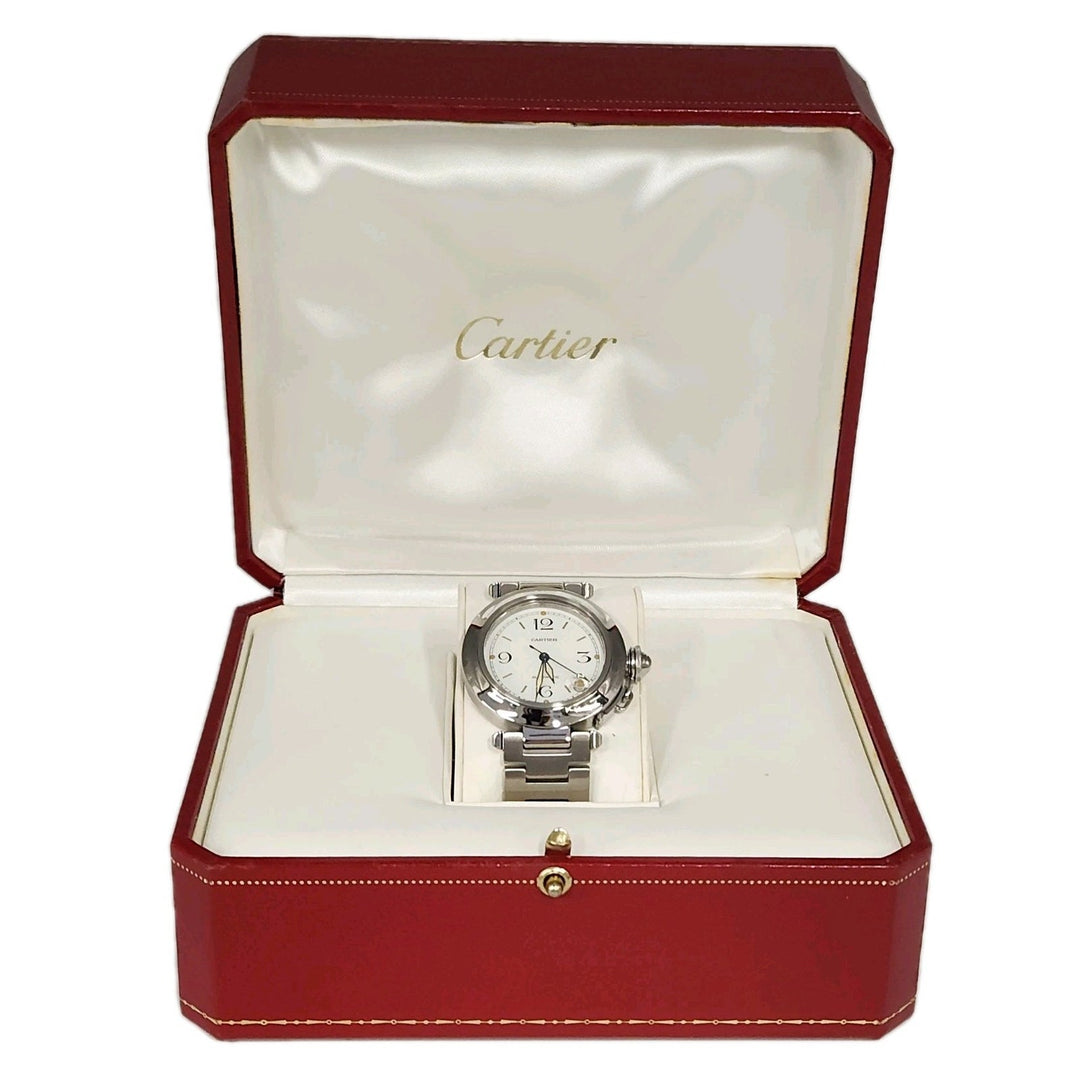Cartier Pasha 2324 Automatic Stainless Steel Men Watch