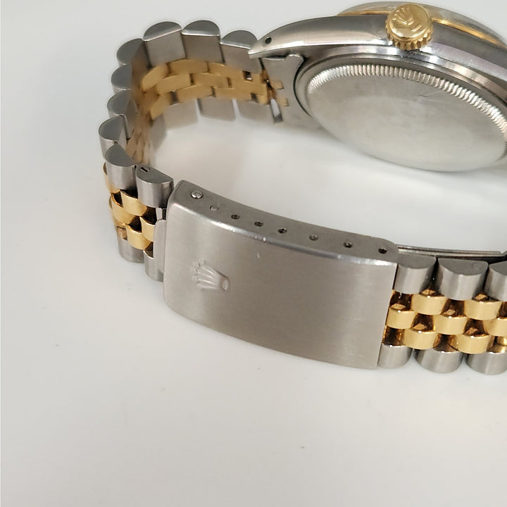 Rolex Datejust 16013 Two-Tone 18K Gold & Steel Champagne Dial Automatic Watch