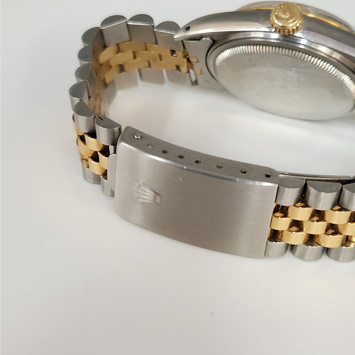 Rolex Datejust 16013 Two-Tone 18K Gold & Steel Champagne Dial Automatic Watch
