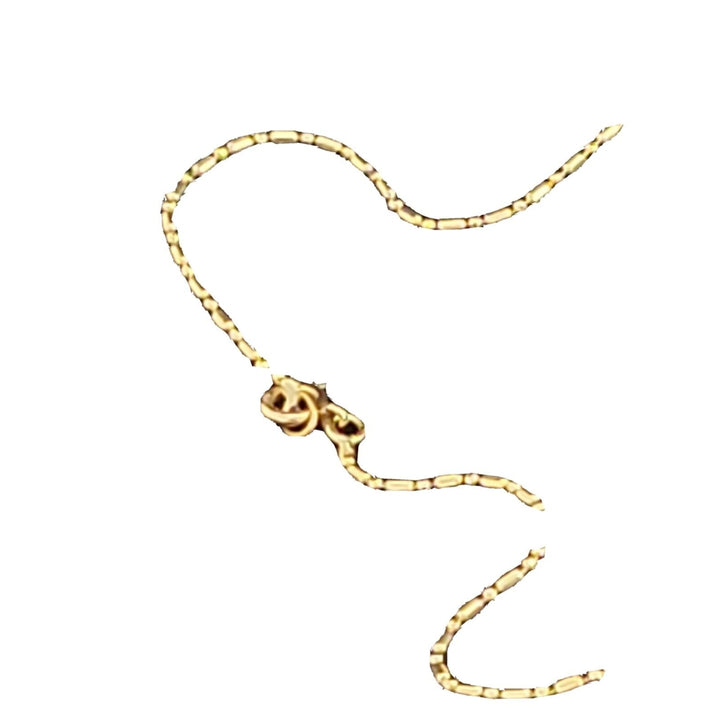 14k Gold Dot Chain Necklace 16in With 1.7g Of Gold