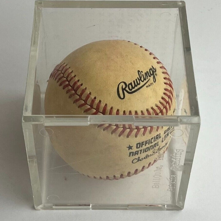Hank Aaron Autographed Baseball Authentic