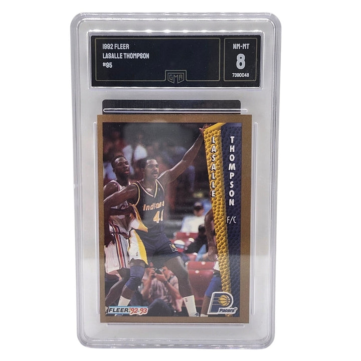 1992 Fleer Lasalle Thompson #95 Indiana Pacers GMA 8 NM-MT
