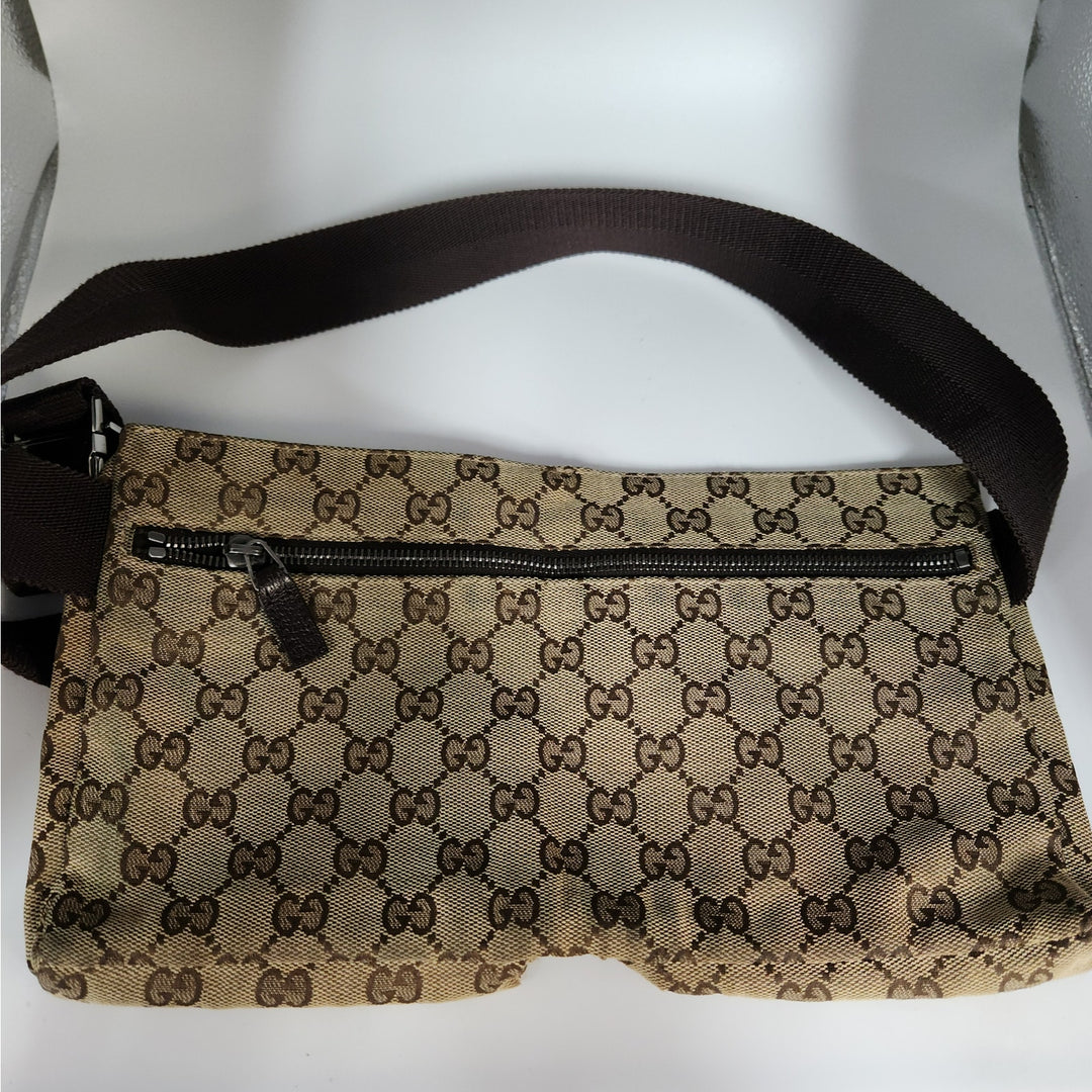 GUCCI GG Waist Pouch shoulder Bumbag Belt Bag Fanny Pack Vintage