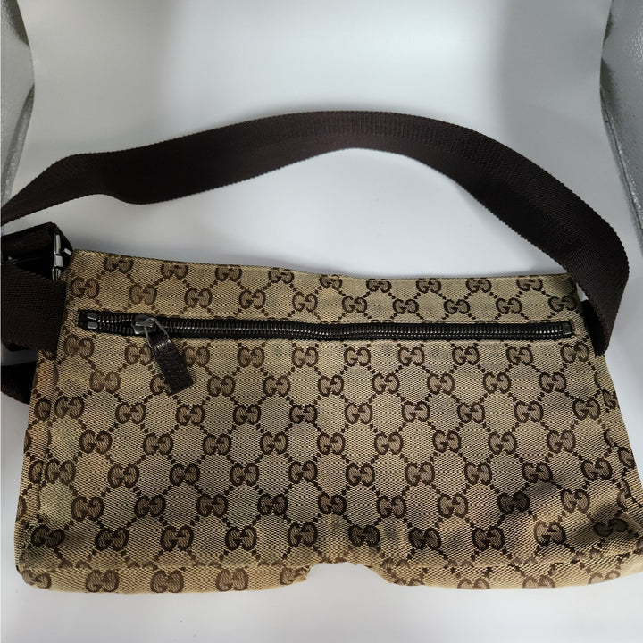 GUCCI GG Waist Pouch shoulder Bumbag Belt Bag Fanny Pack Vintage