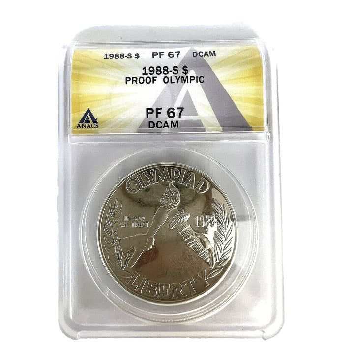 1988-S $ Proof Olympic PF 67 DCAM