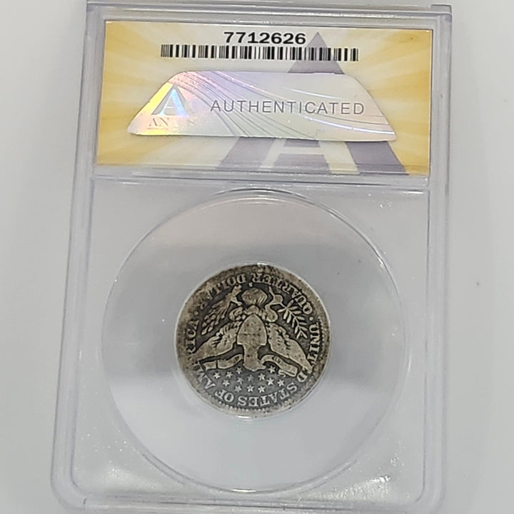 1914-S Barber Quarter 25C - ANACS Good 4 Details (Corroded United States Coin)