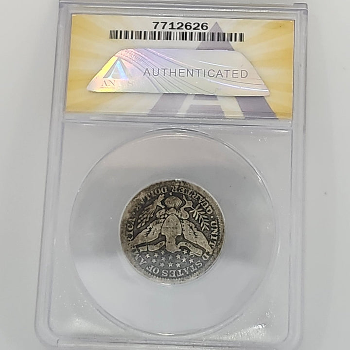 1914-S Barber Quarter 25C - ANACS Good 4 Details (Corroded United States Coin)