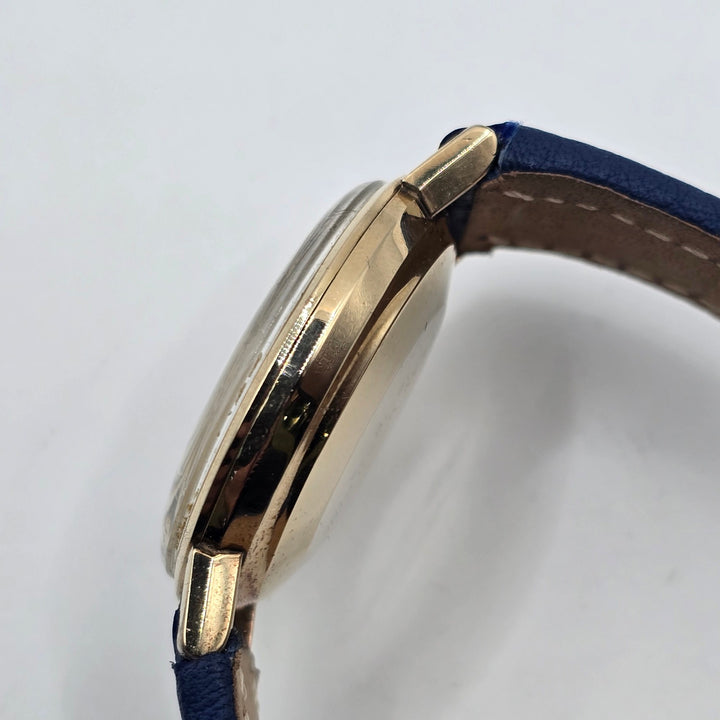 Vintage Omega Seamaster De Ville Automatic Solid 14K Gold Watch