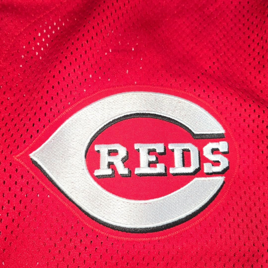 Ken Griffey Jr Signed Cincinnati Reds Majestic Jersey BAS Beckett Auto XL
