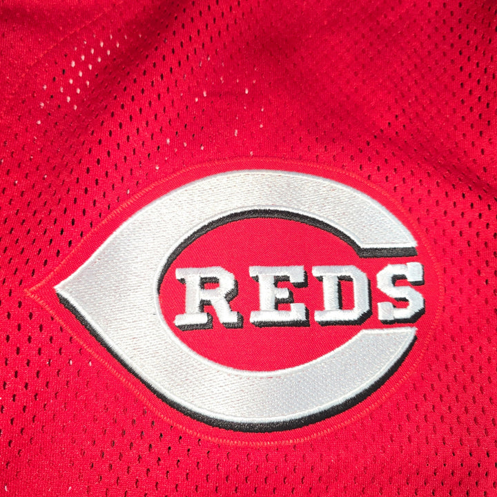 Ken Griffey Jr Signed Cincinnati Reds Majestic Jersey BAS Beckett Auto XL