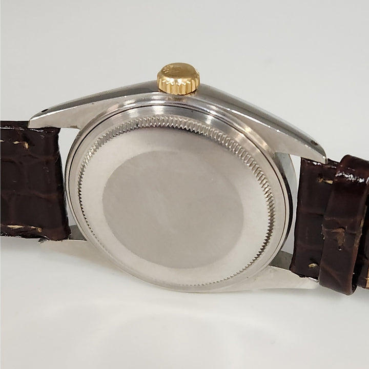 Rolex Datejust Ref.16013 Two-Tone 18 k Yellow Gold & SS Champagne Dial Automatic