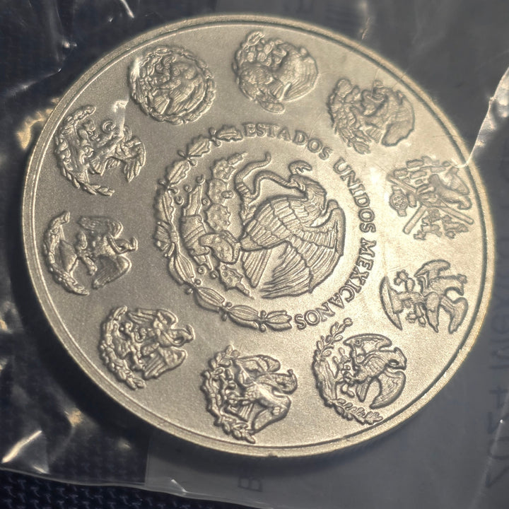 2024 Mexico 1 oz Silver Libertad BU .999 Fine Silver Sealed APMEX