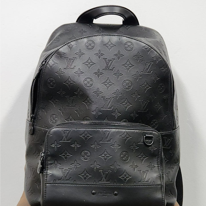 Louis Vuitton Monogram Shadow Embossed Leather Back pack
