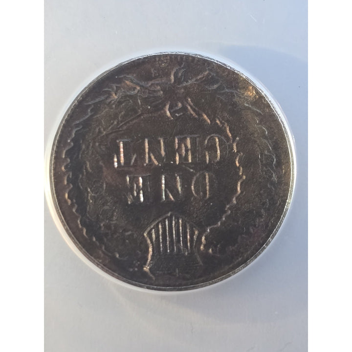 ANACS VG8 1909-S Indian Cent Heavily Corroded, Damaged, Whizzed, Details 1C