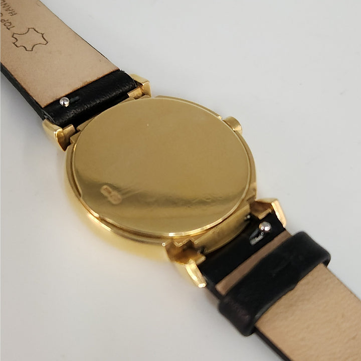 Vintage Rolex Cellini Ref.6621 18k Yellow Gold Ladies Watch-Aftermarket Strap