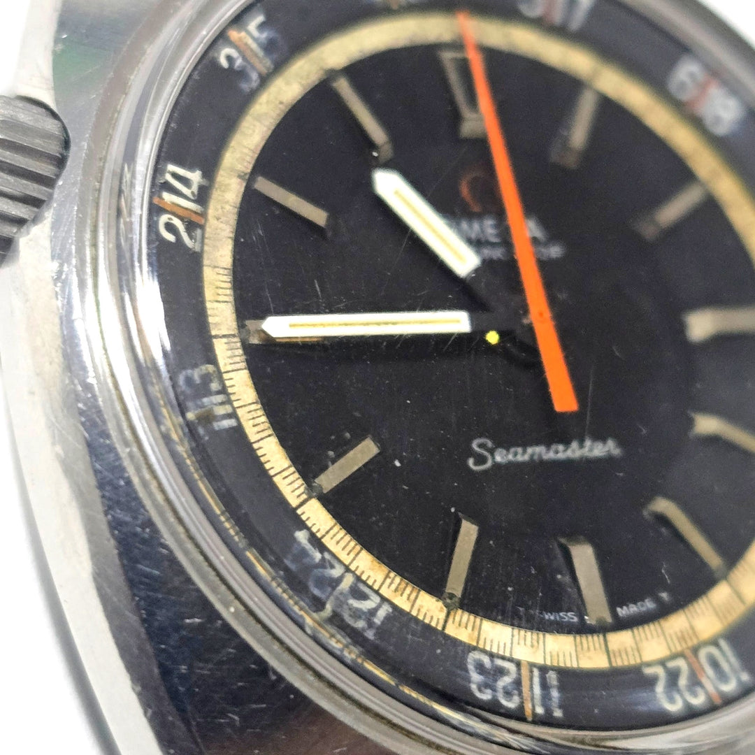 Vintage Omega Seamaster Chronostop Jumbo 24-Hour Ref. ST 145.008 c. 1969-70