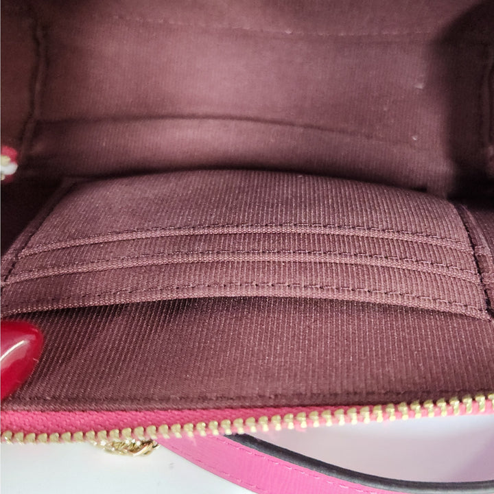 FURLA Mini Shoulder Bag Purple Pink Small Crossbody