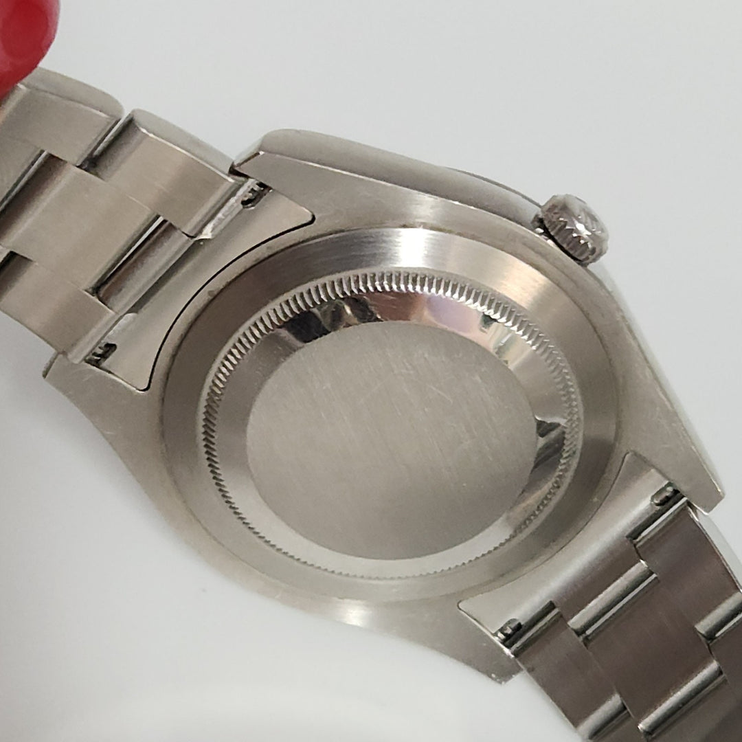 41MM Rolex 116334 Datejust Blue Roman Dial Oyster Bracelet Watch