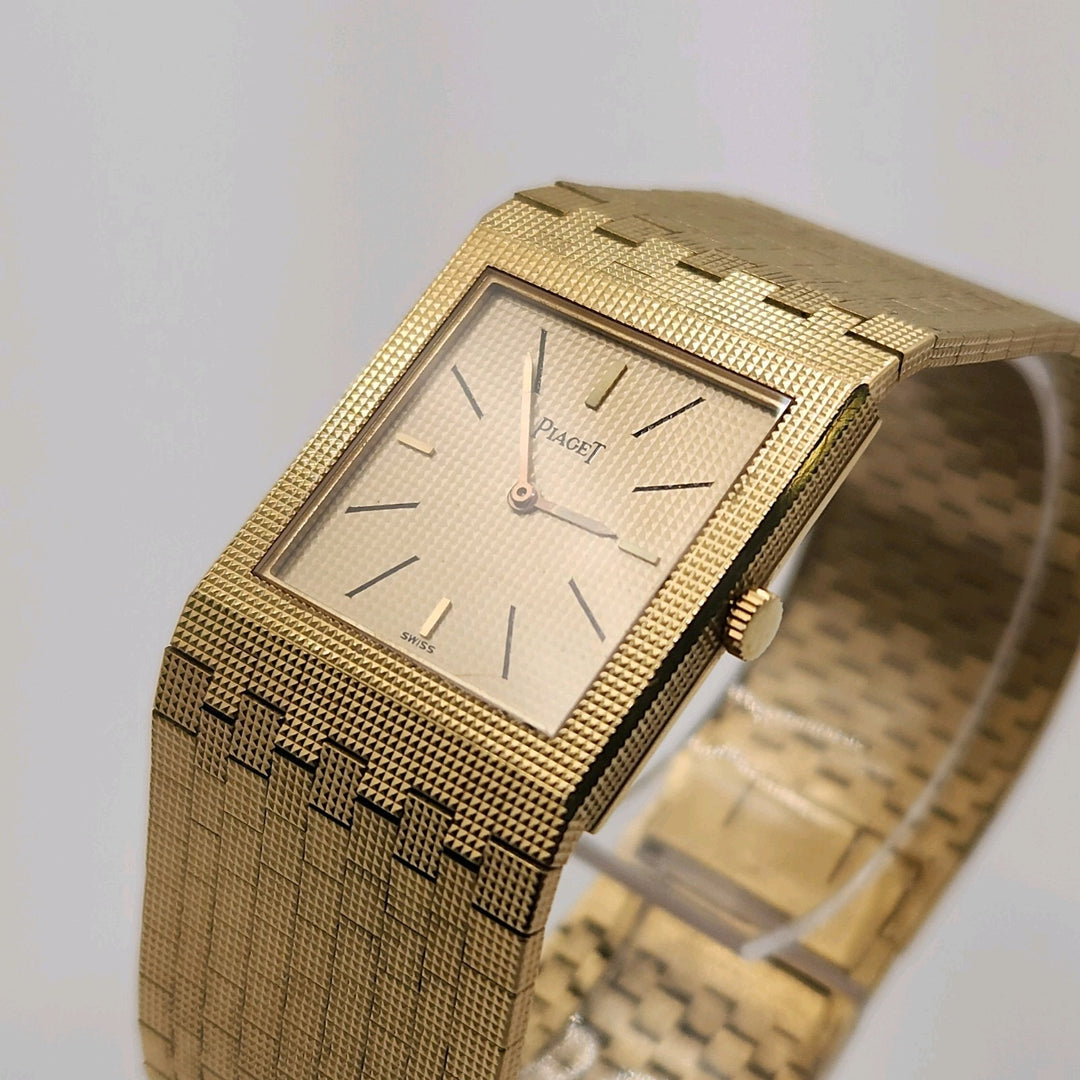 18k Yellow Gold Vintage Piaget Ref # 9131C4 Watch