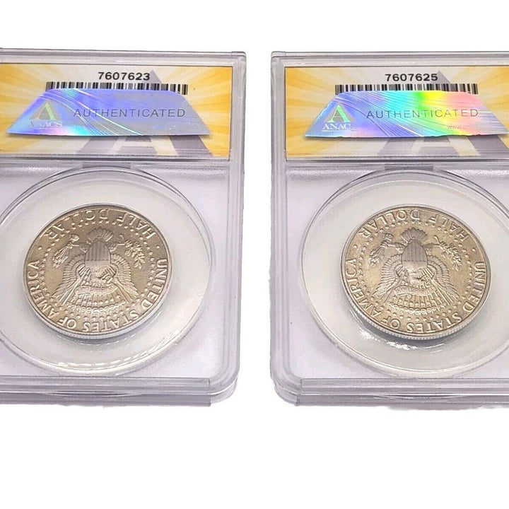 Set Of Two 1994-S 50C Silver Kennedy Half Dollar Proof CN PF 65 DCAM